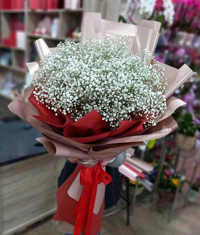 Букет цветов из: Гипсофила в Кисловодске