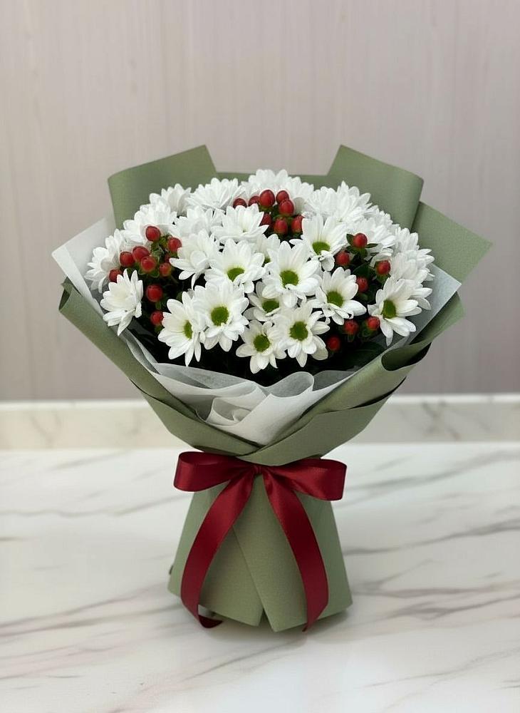 Букет цветов из: Хризантемы в Кисловодске