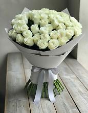 Букет 35 Белых роз в Кисловодске