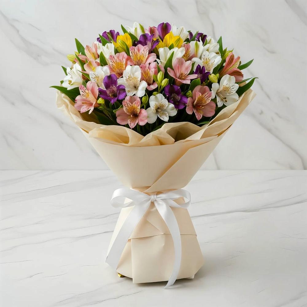 Букет цветов из: Альстромерии в Кисловодске