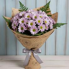 Букет цветов из:  Хризантемы в Кисловодске