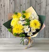 Букет цветов из:  Хризантемы в Кисловодске