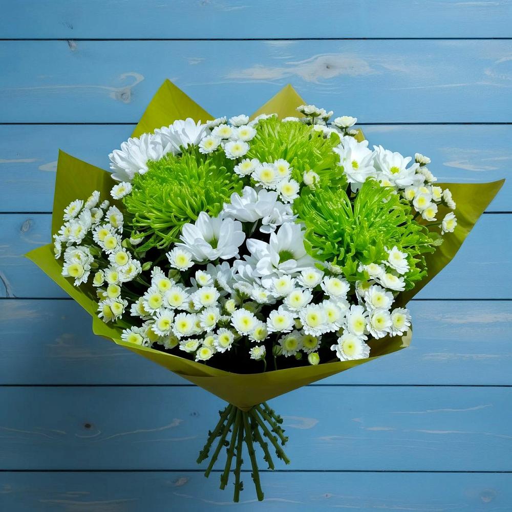 Букет цветов из: Хризантемы в Кисловодске
