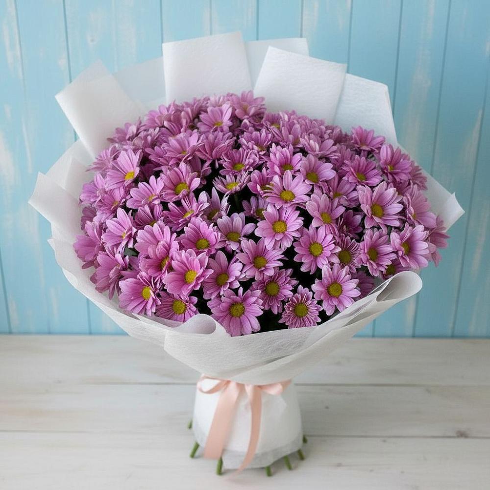 Букет цветов из: Хризантемы в Кисловодске