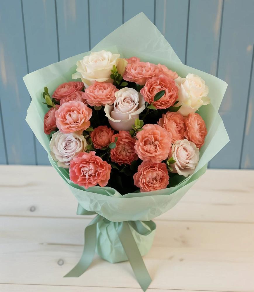 Букет цветов из: Розы в Кисловодске