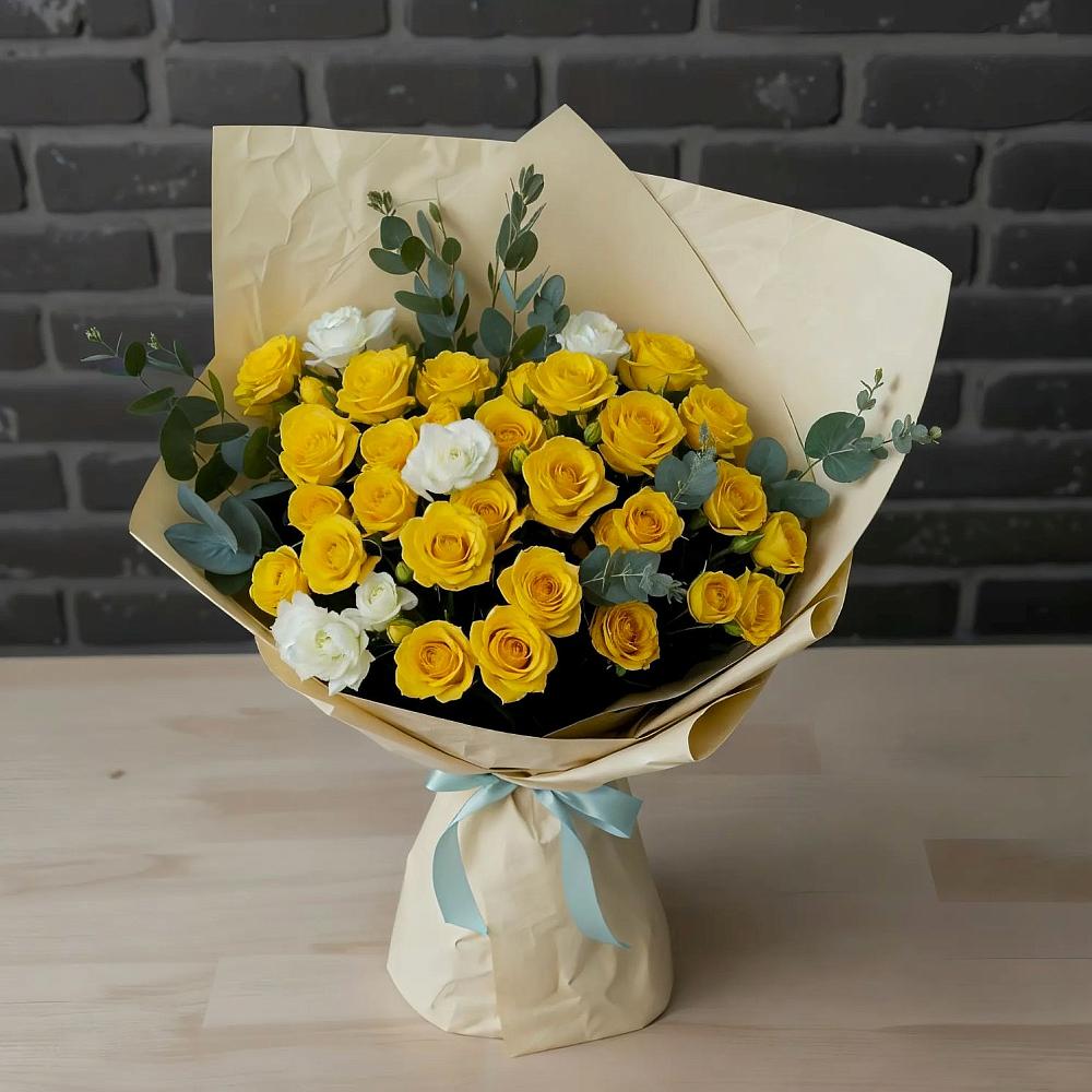 Букет цветов из: Розы в Кисловодске