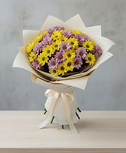 Букет цветов из:  Хризантемы в Кисловодске