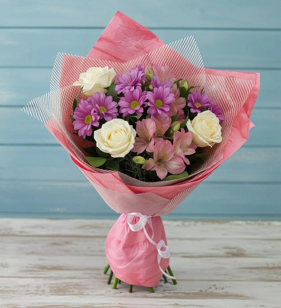 Букет цветов из: Герберы в Кисловодске